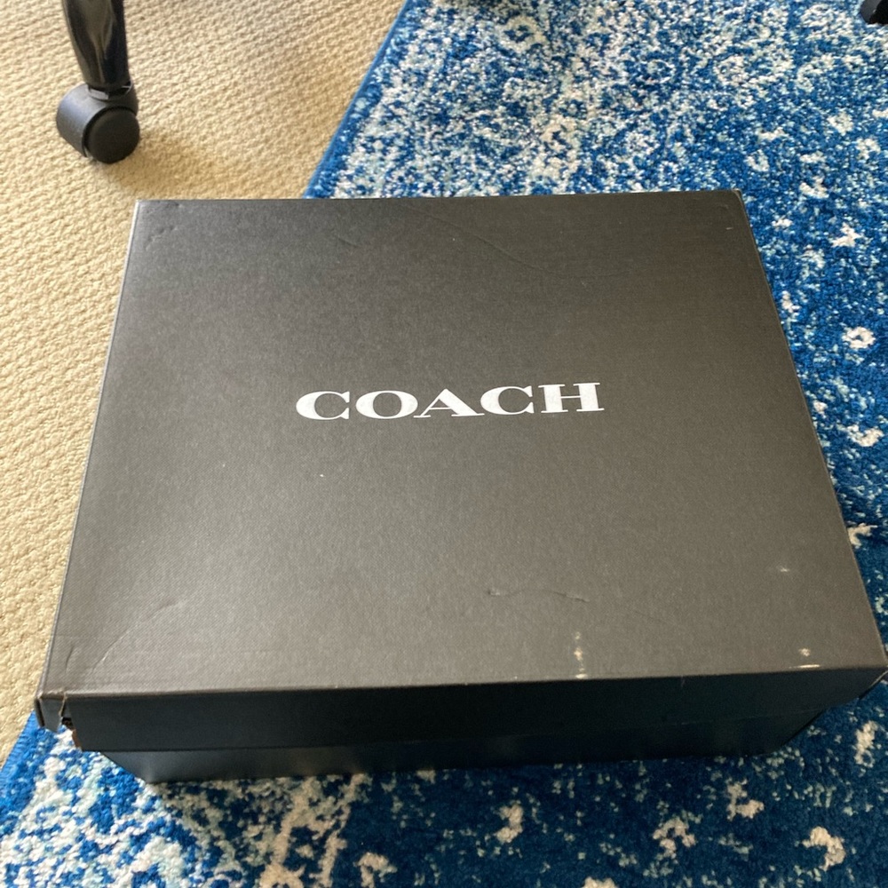 NWT COACH SADDLE SIGNATURE CITYSOLE BOOTS - Picture 9 of 10
